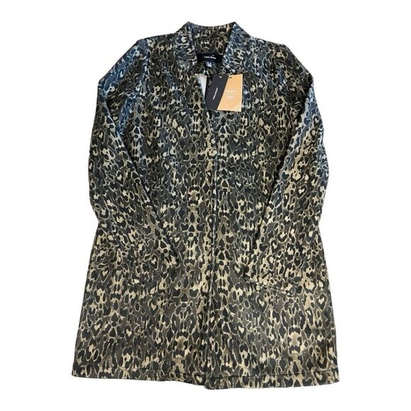 Vero Moda Brushed Animal Print Unlined Jacket~Size XS~Stitch Fix NWT  L12 02 - Picture 9 of 12